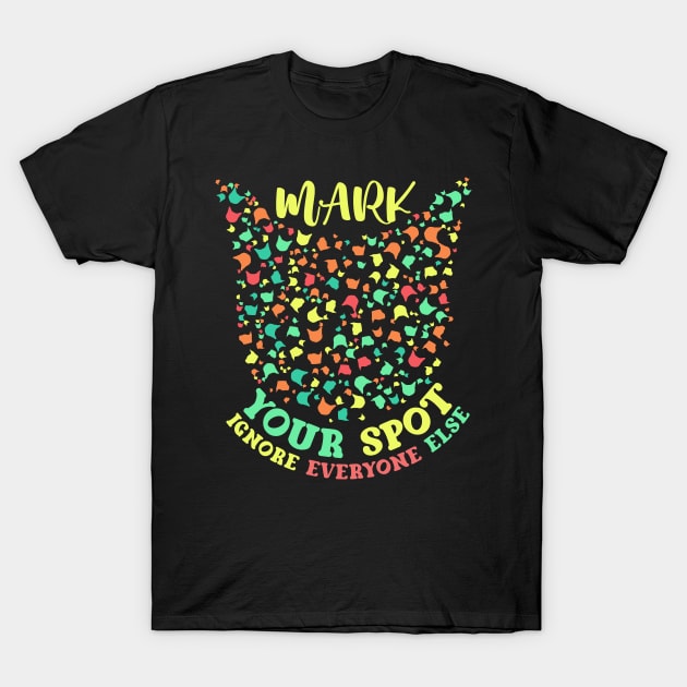 Dot Day Cat T-Shirt by alcoshirts